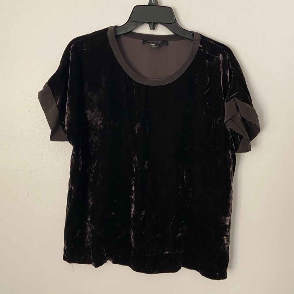 Vintage Crushed Velvet T-Shirt